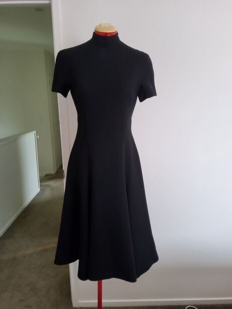 Black Crepe Dress