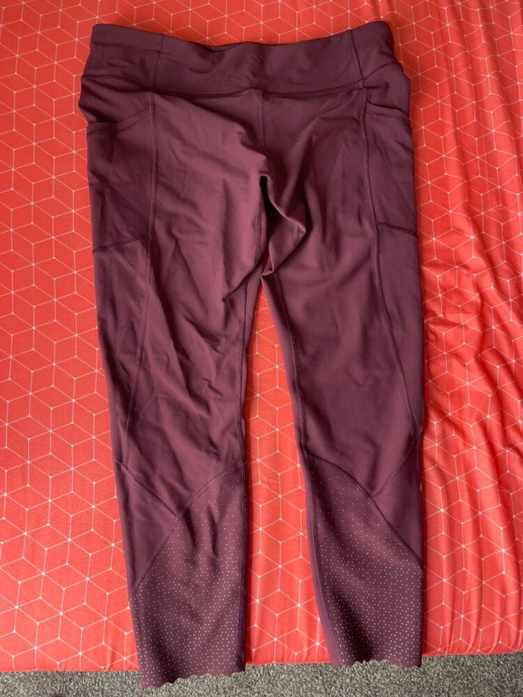 Lululemon Burgundy Leggings