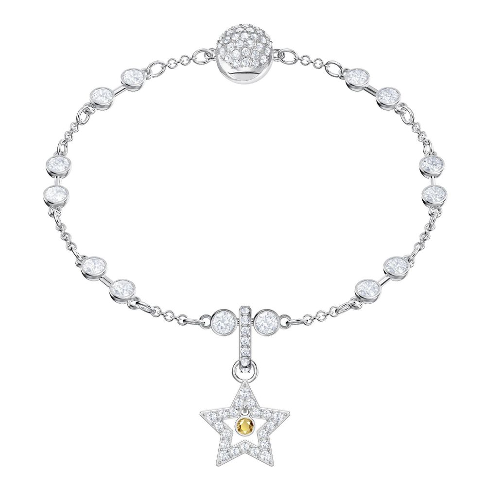 Swarovski bracelet with star charm