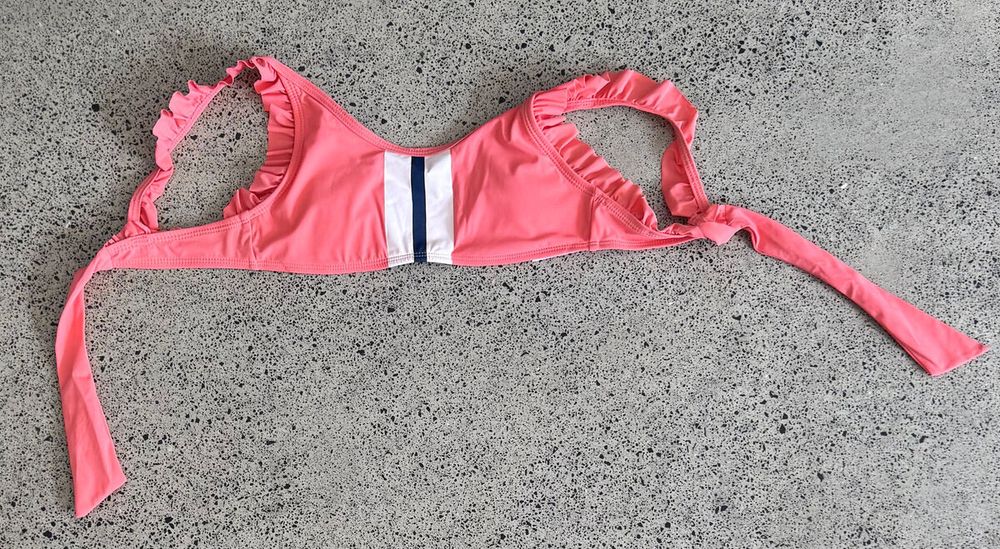 Country Road Coral Swim Top