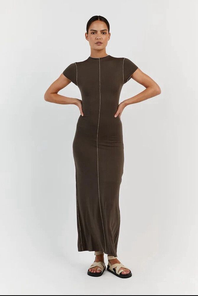 Dissh khaki dress
