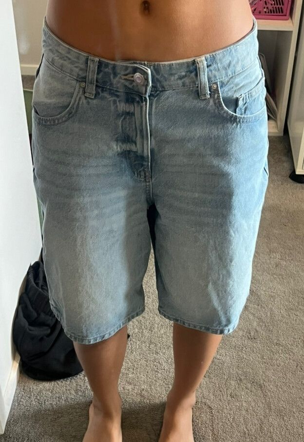 Cotton On Light Blue Denim Shorts