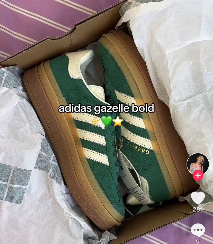 adidas gazelle silver green womens GAZELLE BOLD Shadow Brown / Warm Clay / Glow Pink  RESERVOIR STORE