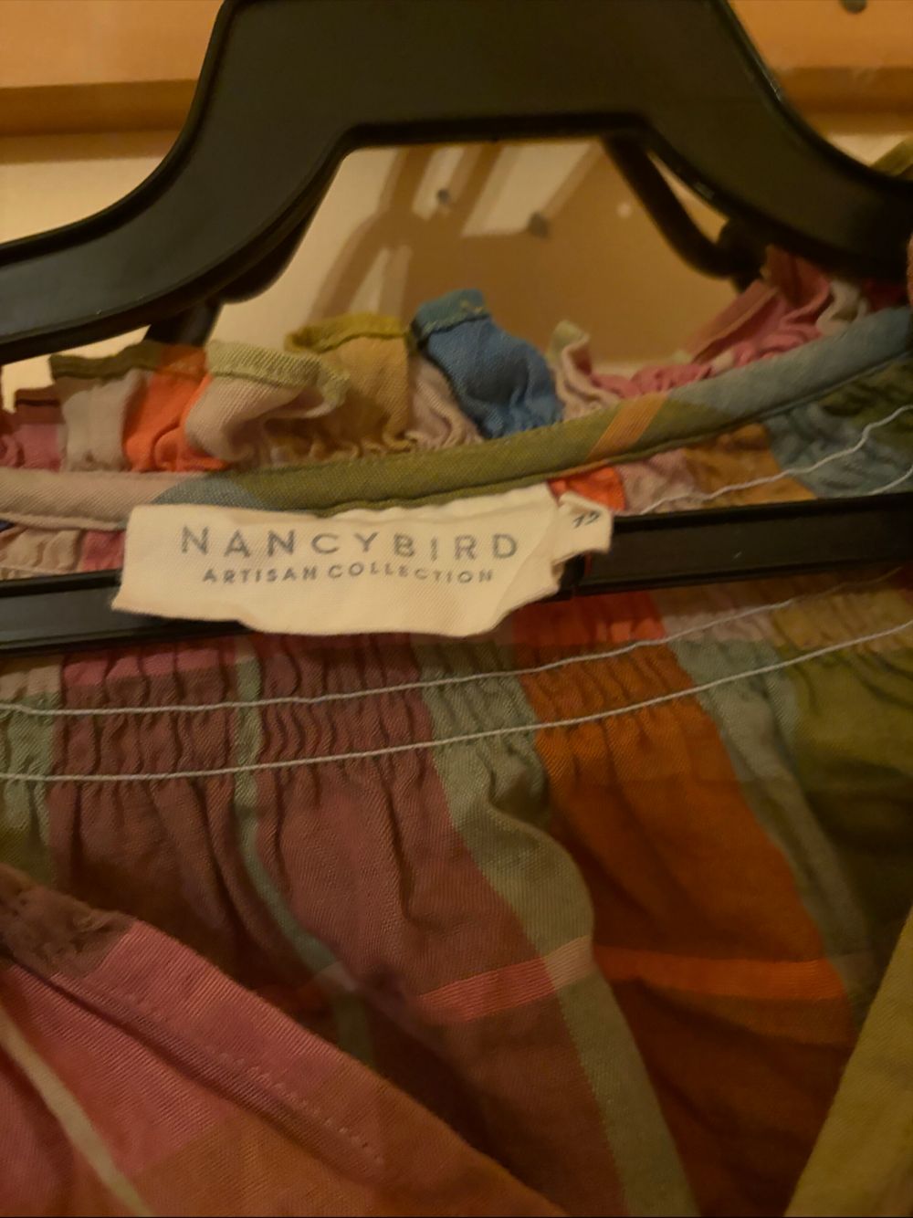 Nancybird Multicolour Plaid Blouse