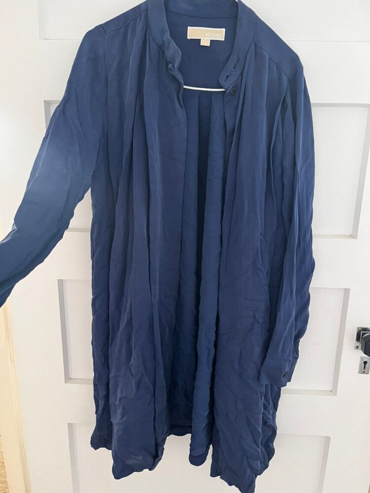 Michael Kors Blue Shirt Dress