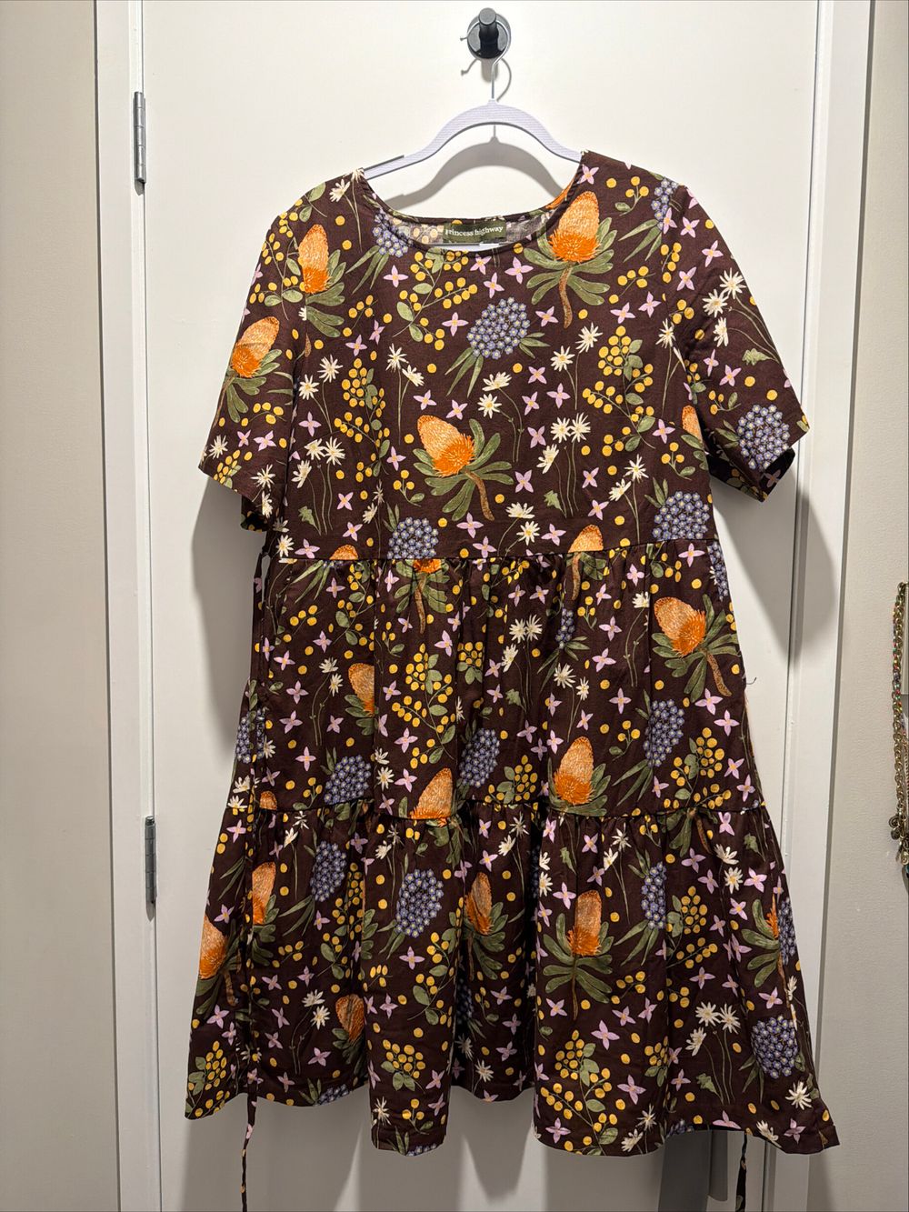 strapless open back dress Patisserie in the Woods Pattern Jumper Skirt – axes femme from JAPAN main image 1