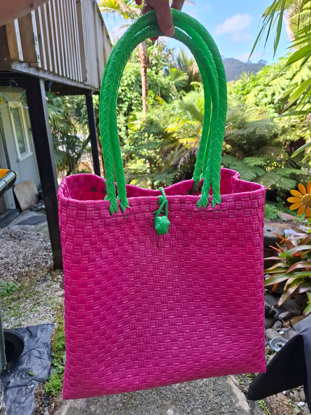 Large Woven Tote