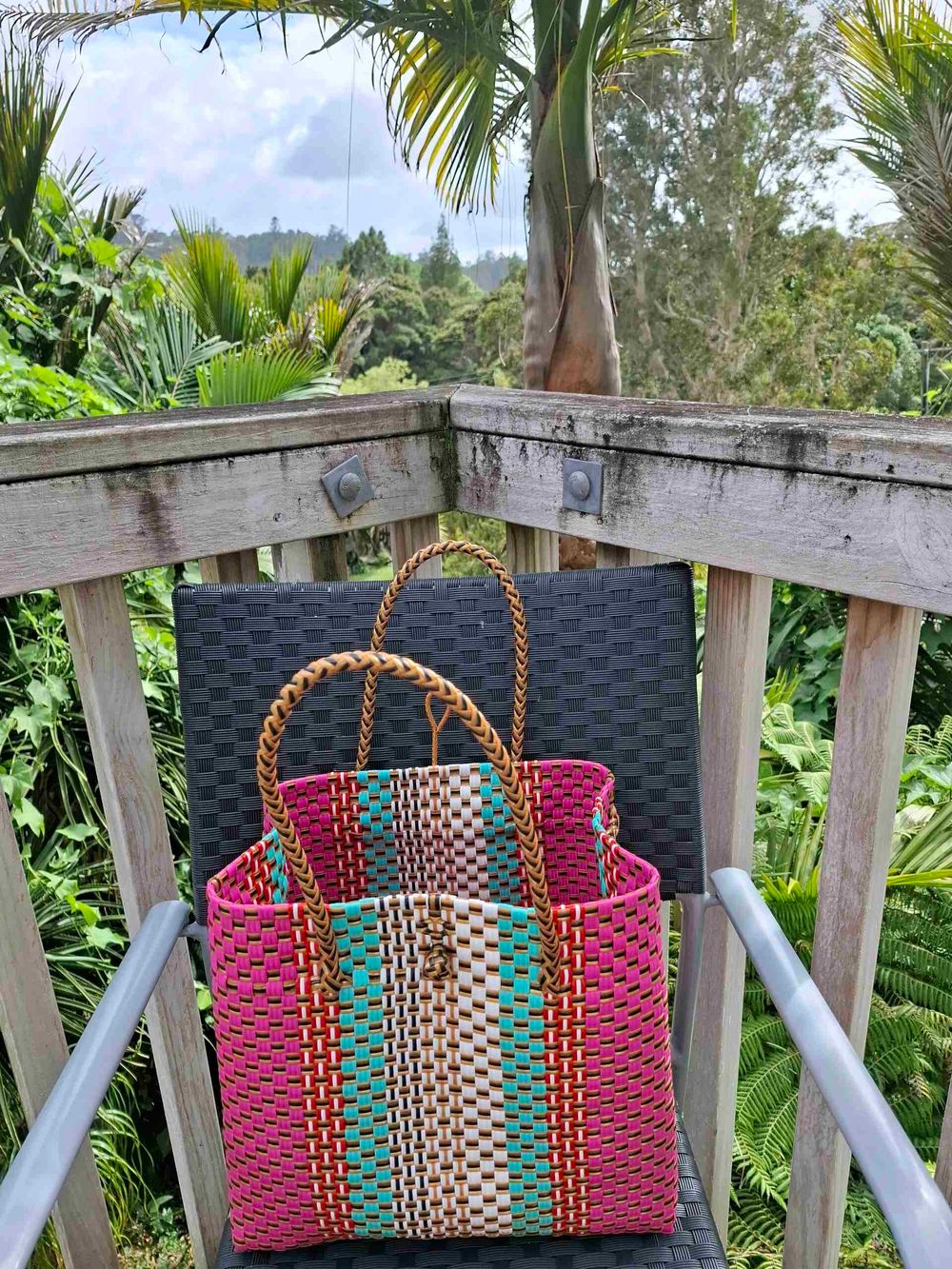 XL HANDWOVEN TOTE BAG