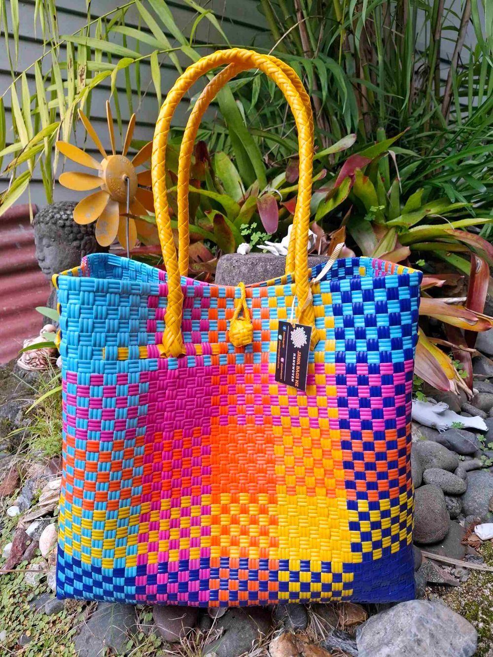 XL HANDWOVEN TOTE BAG