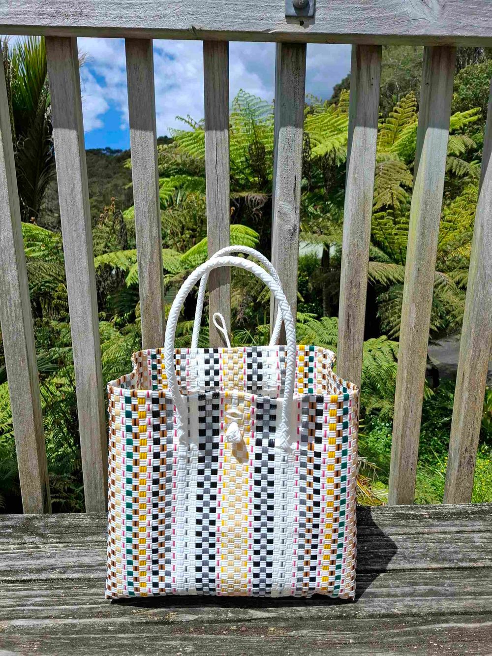XXL HANDWOVEN TOTE BAG