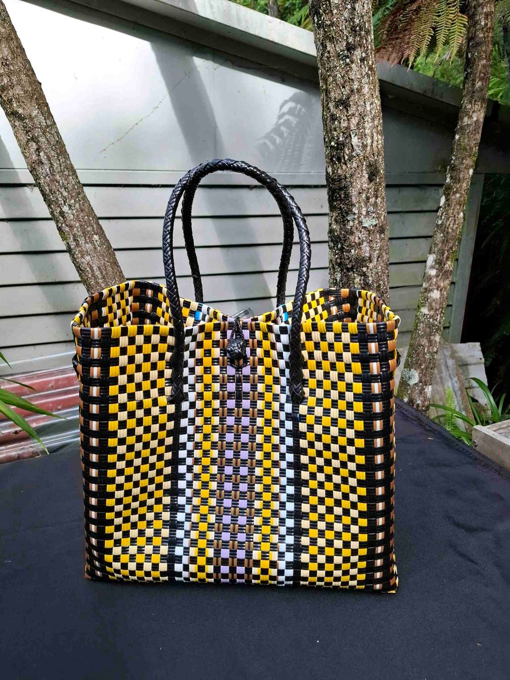 XXL HANDWOVEN TOTE BAG