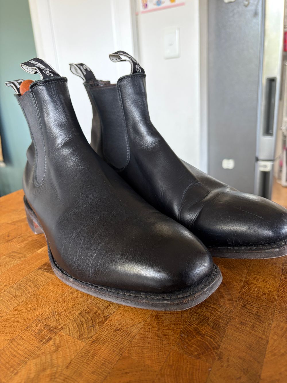 R.M. Williams Black Boots