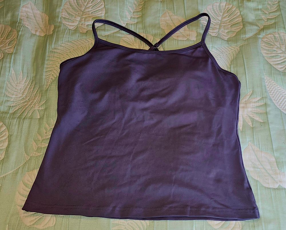 Sports Top with Built in Bra