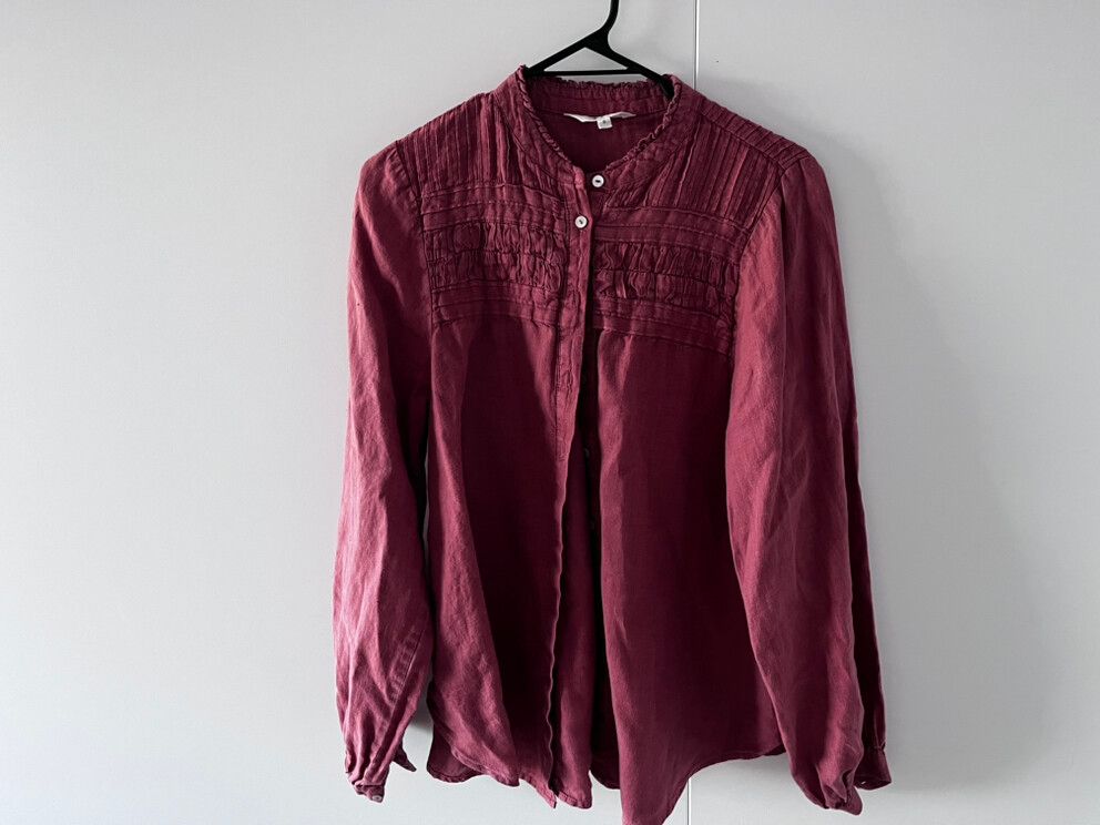 MAX Long Sleeve linen blouse