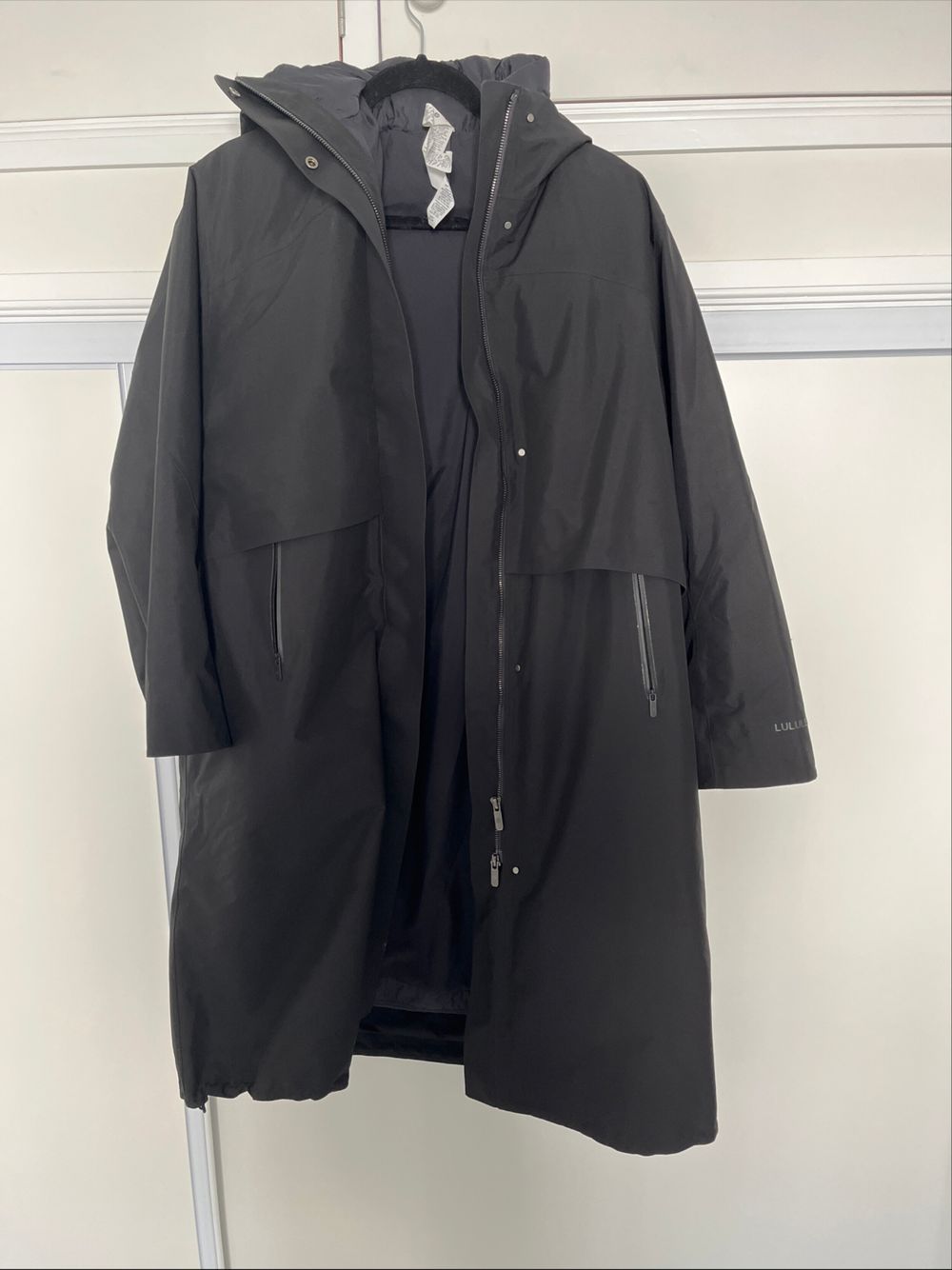 Lululemon Black 3 In 1 Insulated Rain Coat