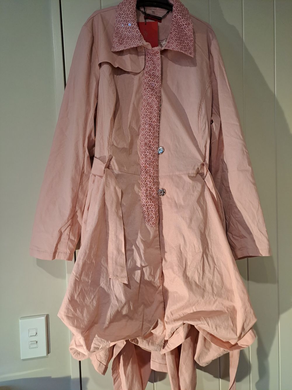 Blush Sequin Dress Jacket