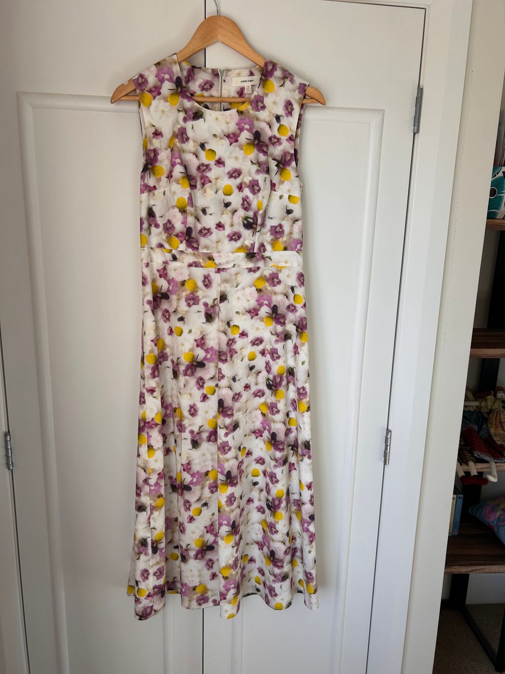 Juliette Hogan Floral Midi Dress