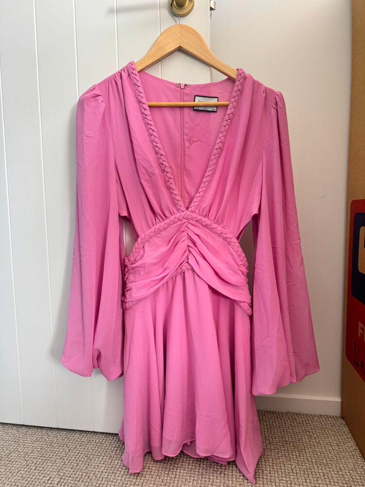maxi floral dresses long sleeve Ulla Johnson | Women's Amari Jersey in Round Neck Long Sleeve Maxi Dress Size XL | Evening Dress | Wedding Guest Dresses main image 0