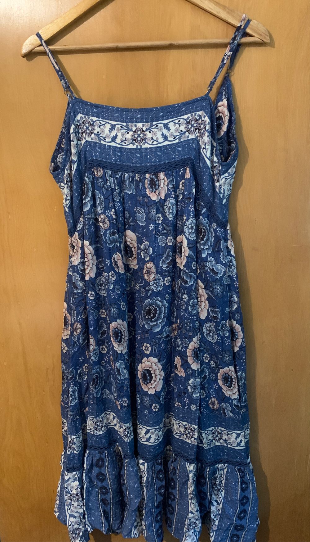 Sahara MIDI Dress-Navy