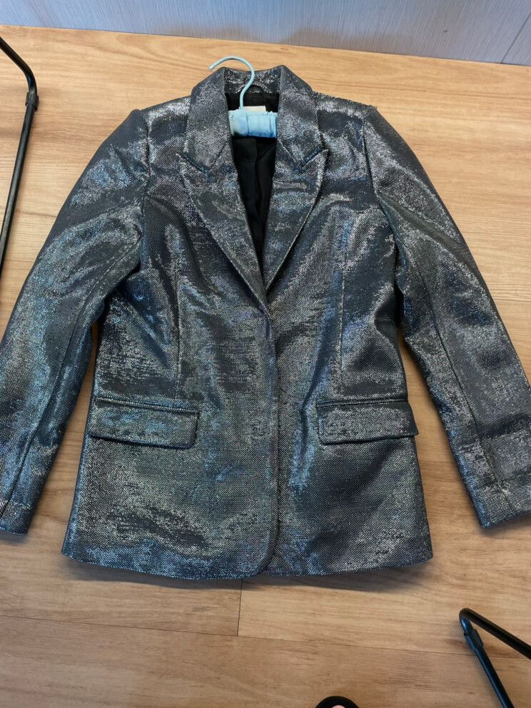 Silver Sparkly Blazer