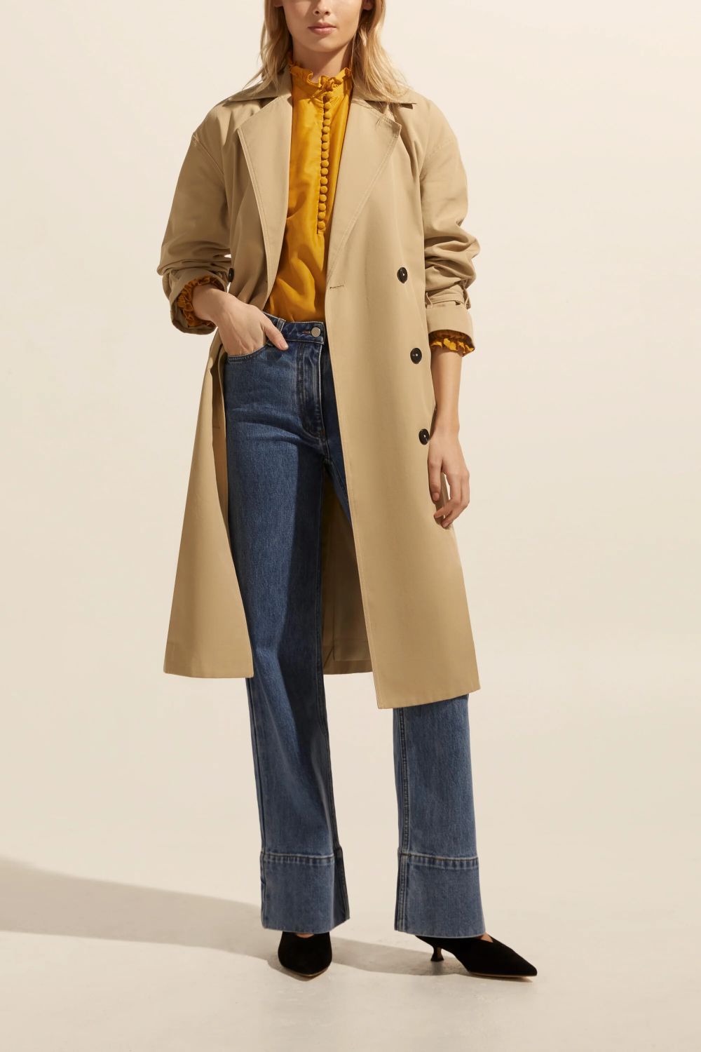 Agent Coat in Stone