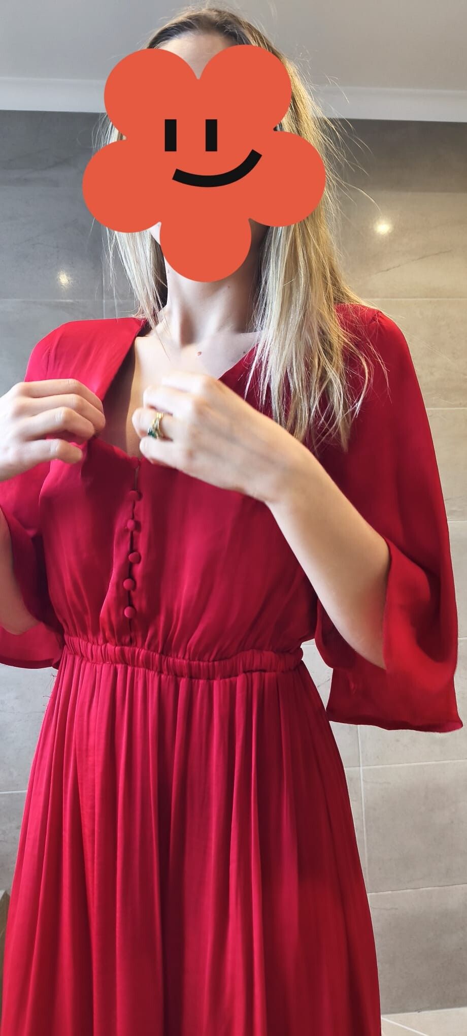 oysho red dress Oysho Red Dress