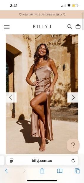 Billy J Latte dress