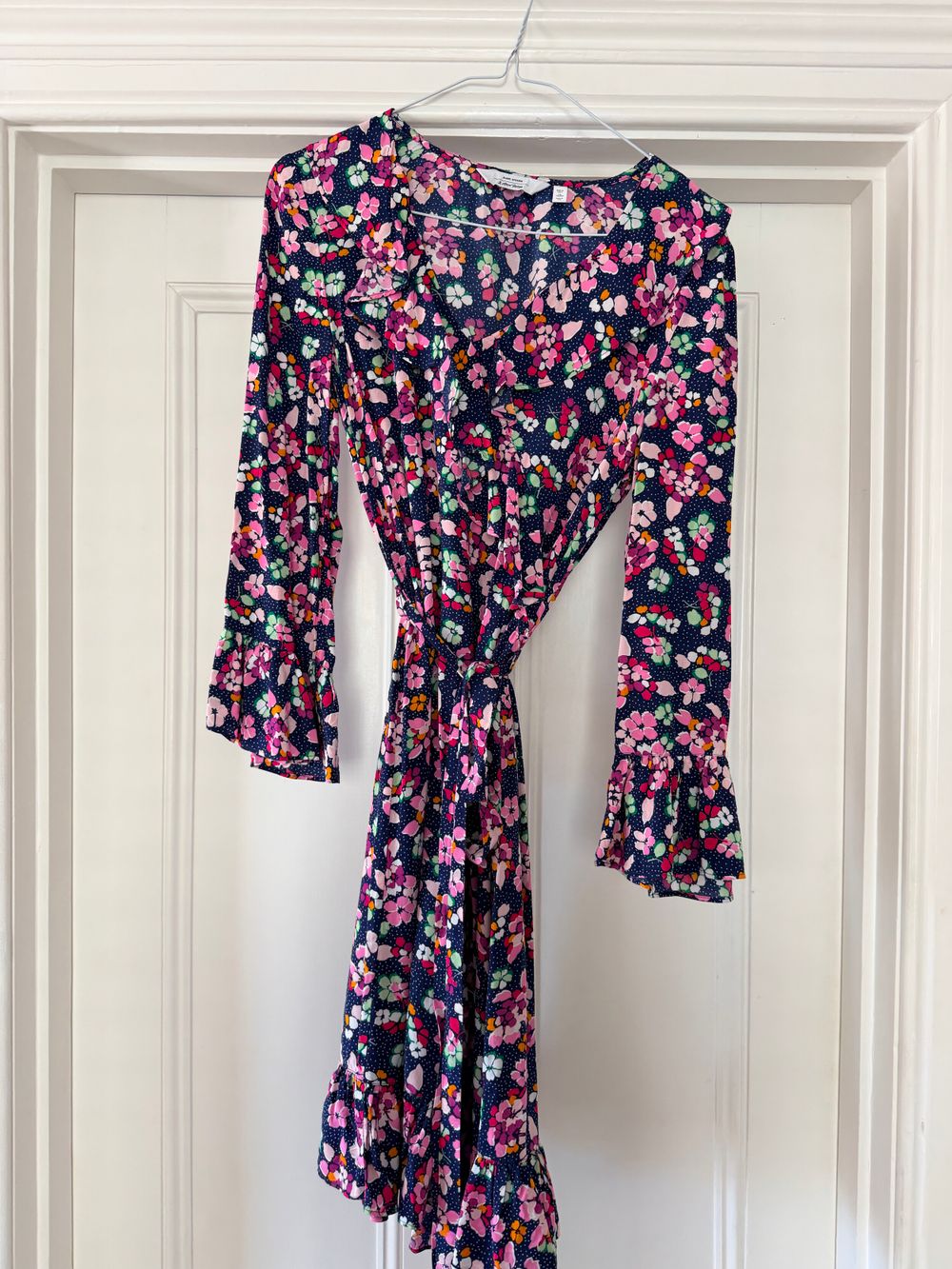 &Other Stories floral print dress with belt