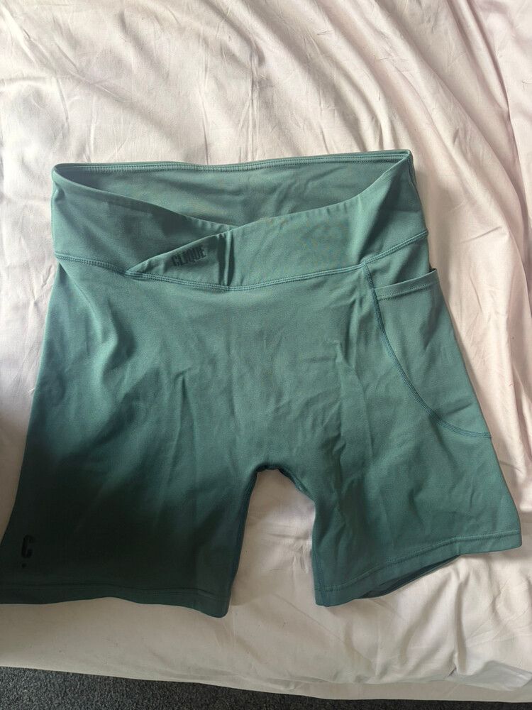 Clique Green Activewear Shorts
