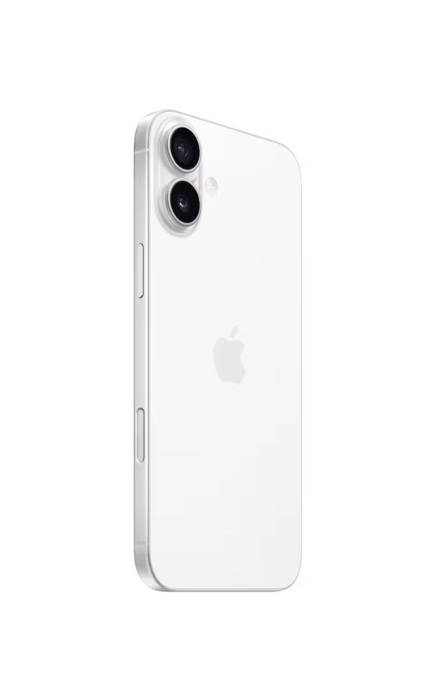 Apple iPhone 16 in white 128gb