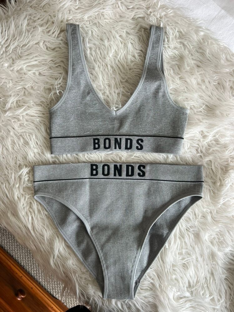 Bonds Grey Lingerie Set