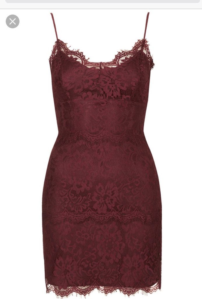 knee length dresses for ladies Miss Circle Women Nessa Red Lace Satin Corset Maxi Dress