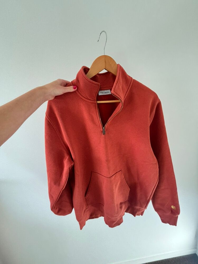 Carhartt Orange Half-Zip Pullover