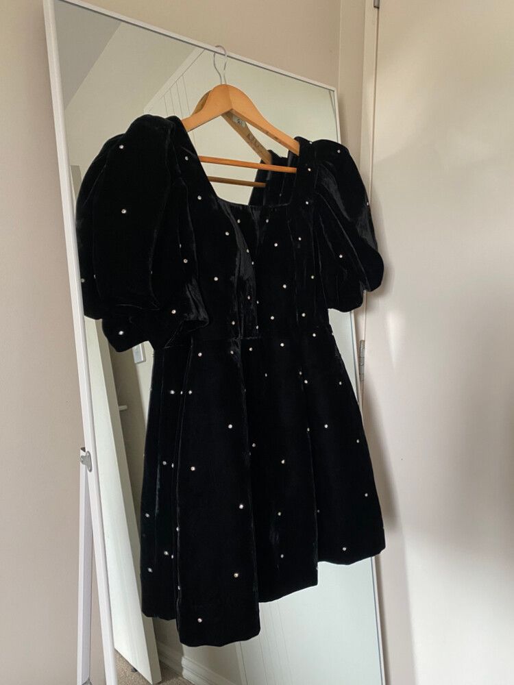 Betty Chow Black Mini Dress