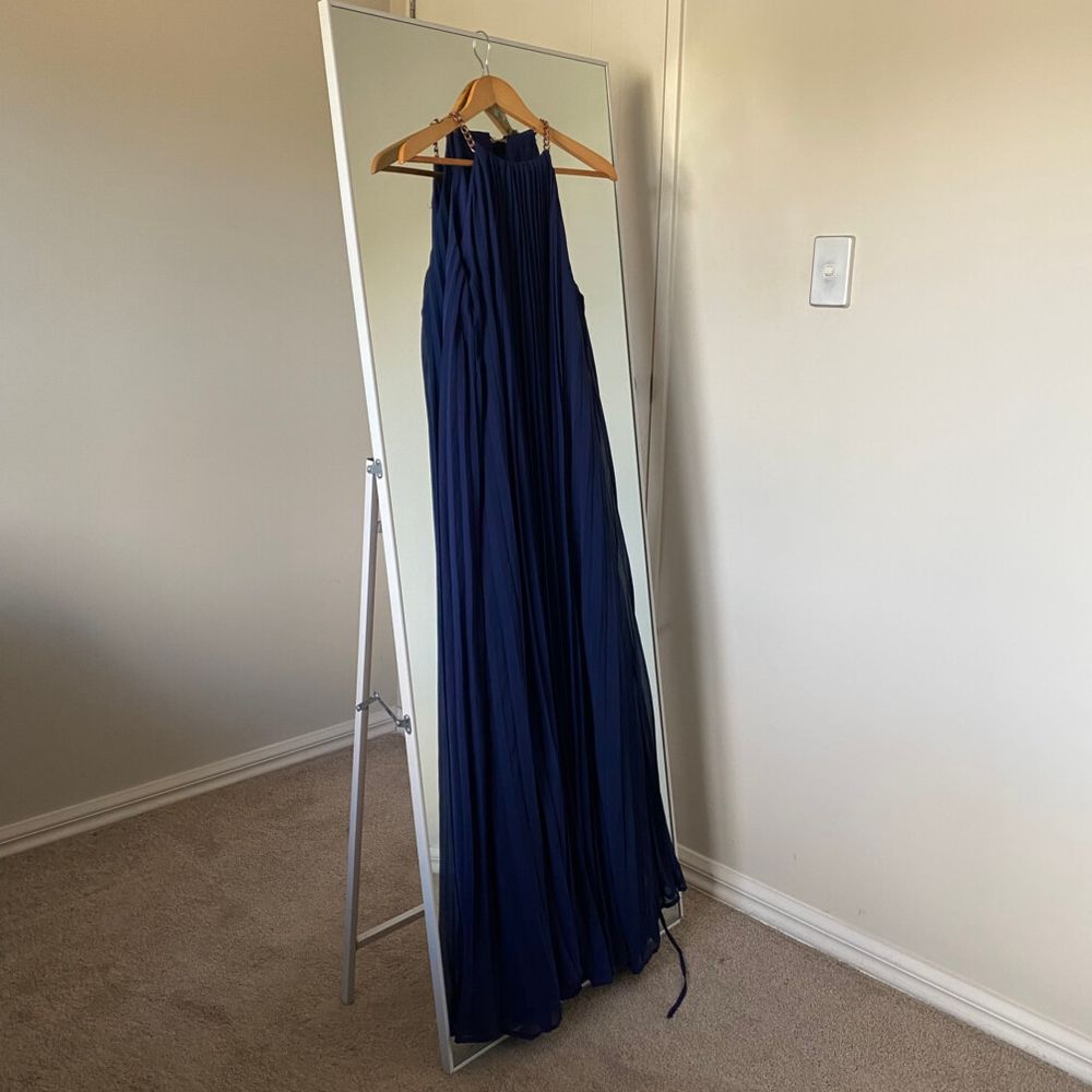 Splash Blue Maxi Dress