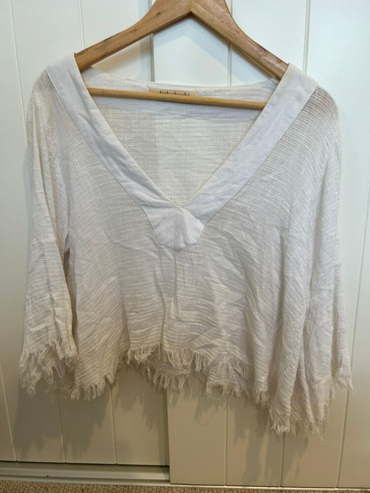 White Shakuhachi Top