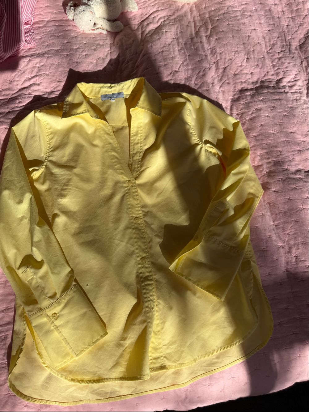 Oliver Black Yellow Long Sleeve Shirt