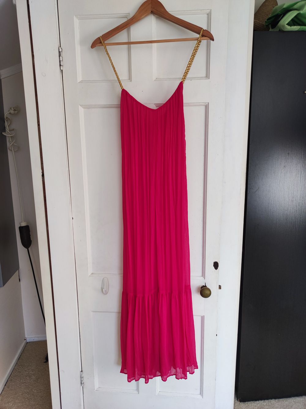 Yvonne Benetti Pink Maxi Dress