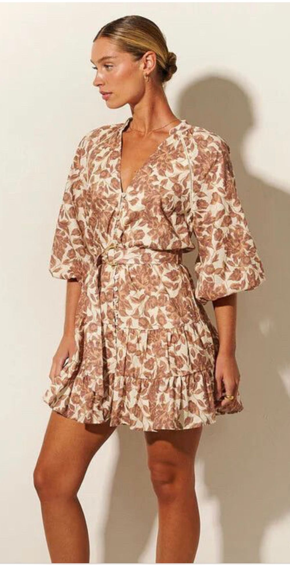 Kivari Floral Mini Dress