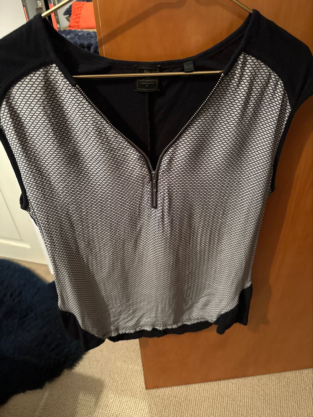Zip Front Top