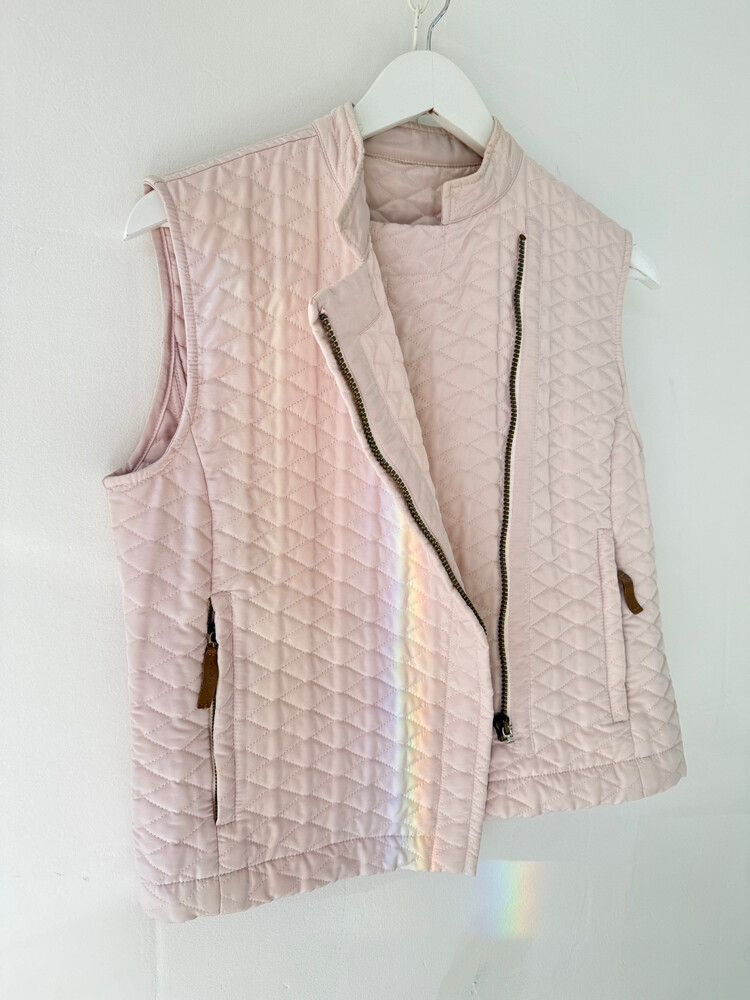 Pretty pink vest