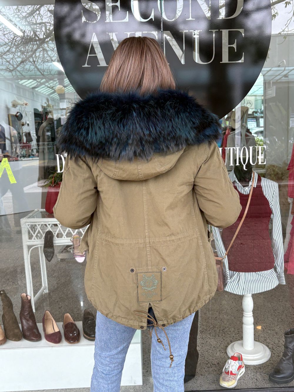 Green Fur Parka