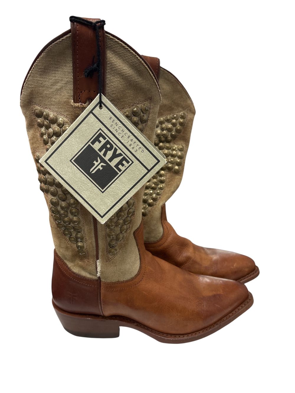 Frye Tan Brown Boots
