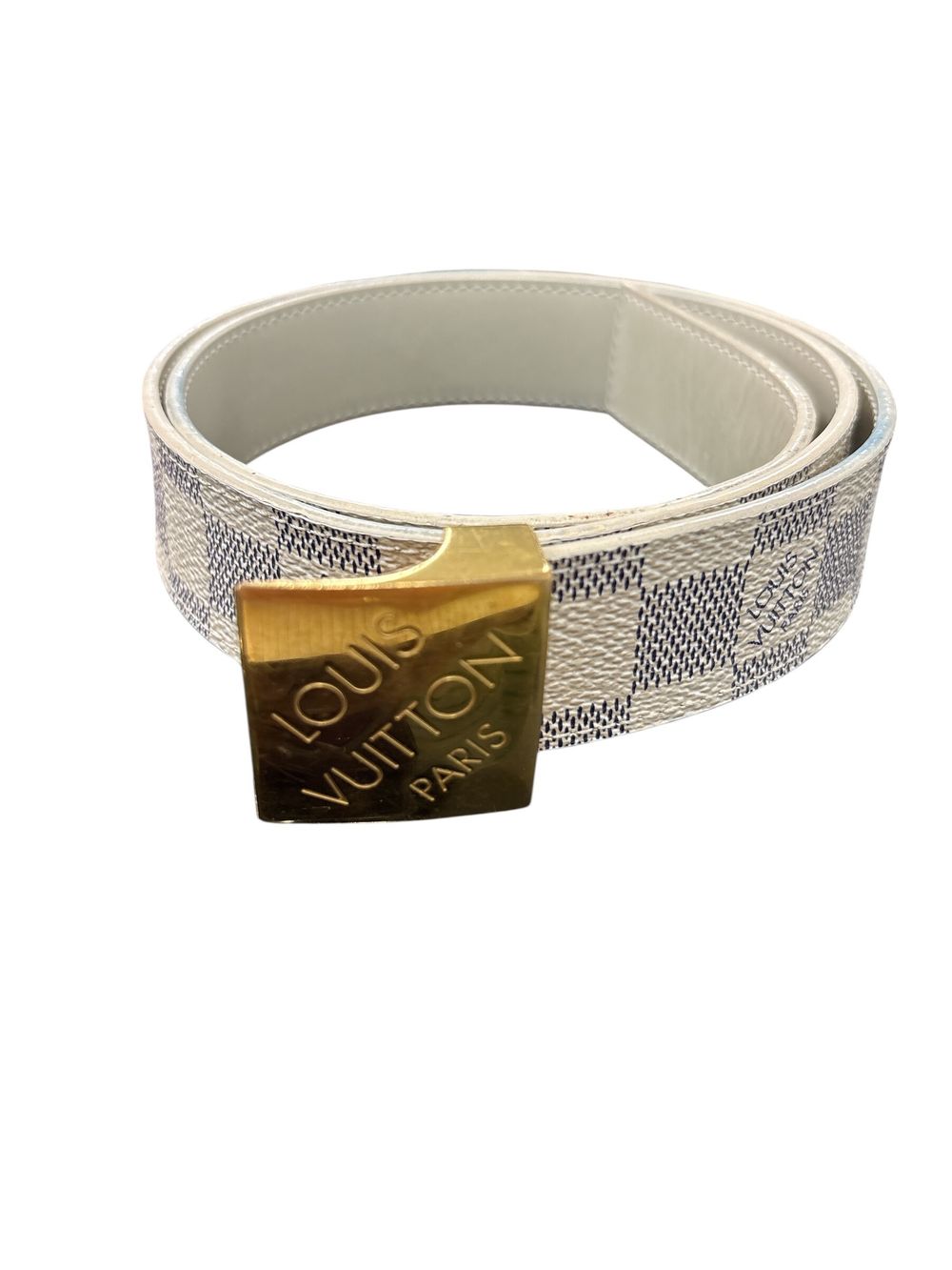 Louis Vuitton White Belt
