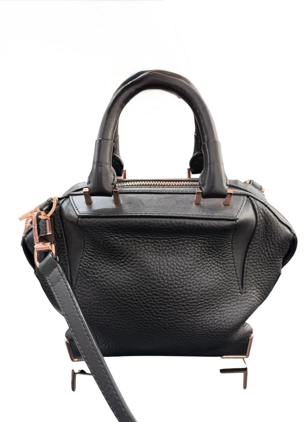 Alexander Wang Black Leather Satchel