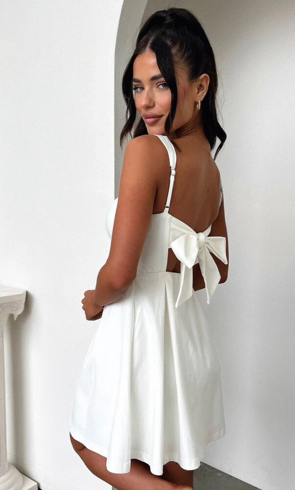 White Mini Dress