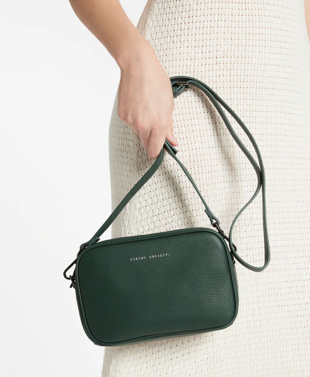 Status Anxiety Green Crossbody Bag