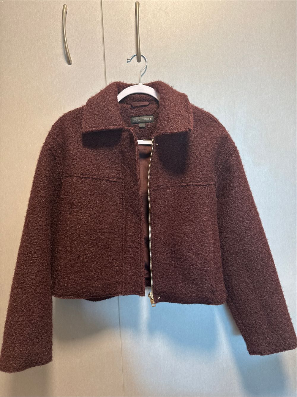 ZARA burgundy jacket