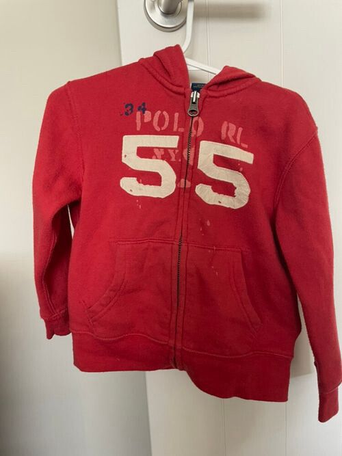 Ralph Lauren Polo Boys Hoodie Size 3