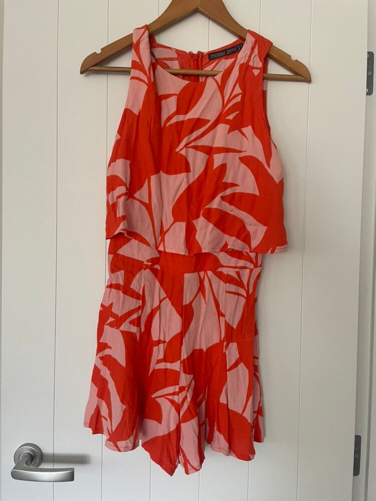 mister zimi jumpsuit size 8
